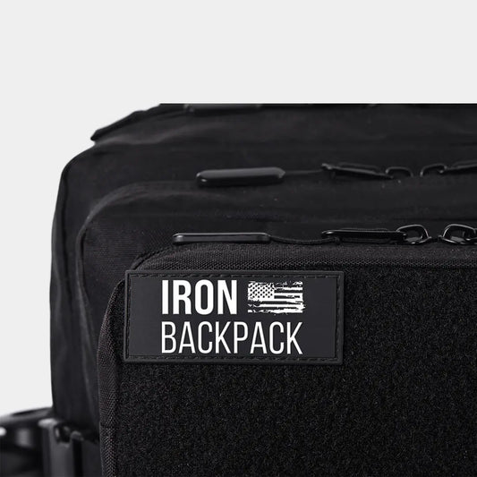 Gym backpack with separated compartment for shoes and clean gear