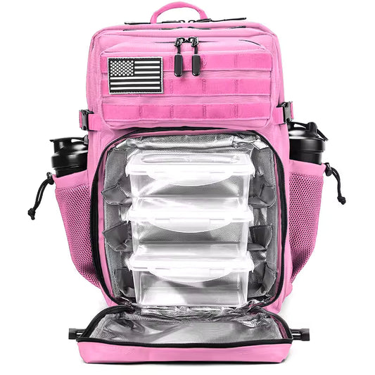 IronBackpack Thermal 45L gym backpack in pink
