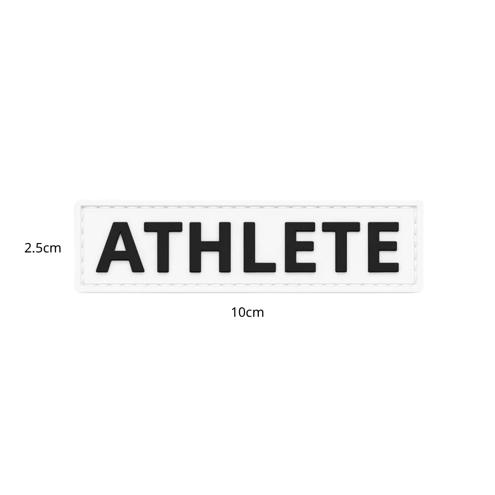 ATHLETE Patch - Removable Hook & Loop Patch