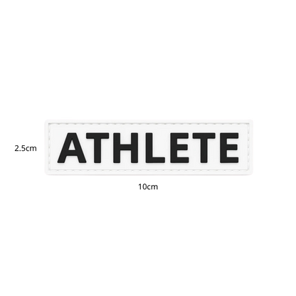ATHLETE Patch - Removable Hook & Loop Patch