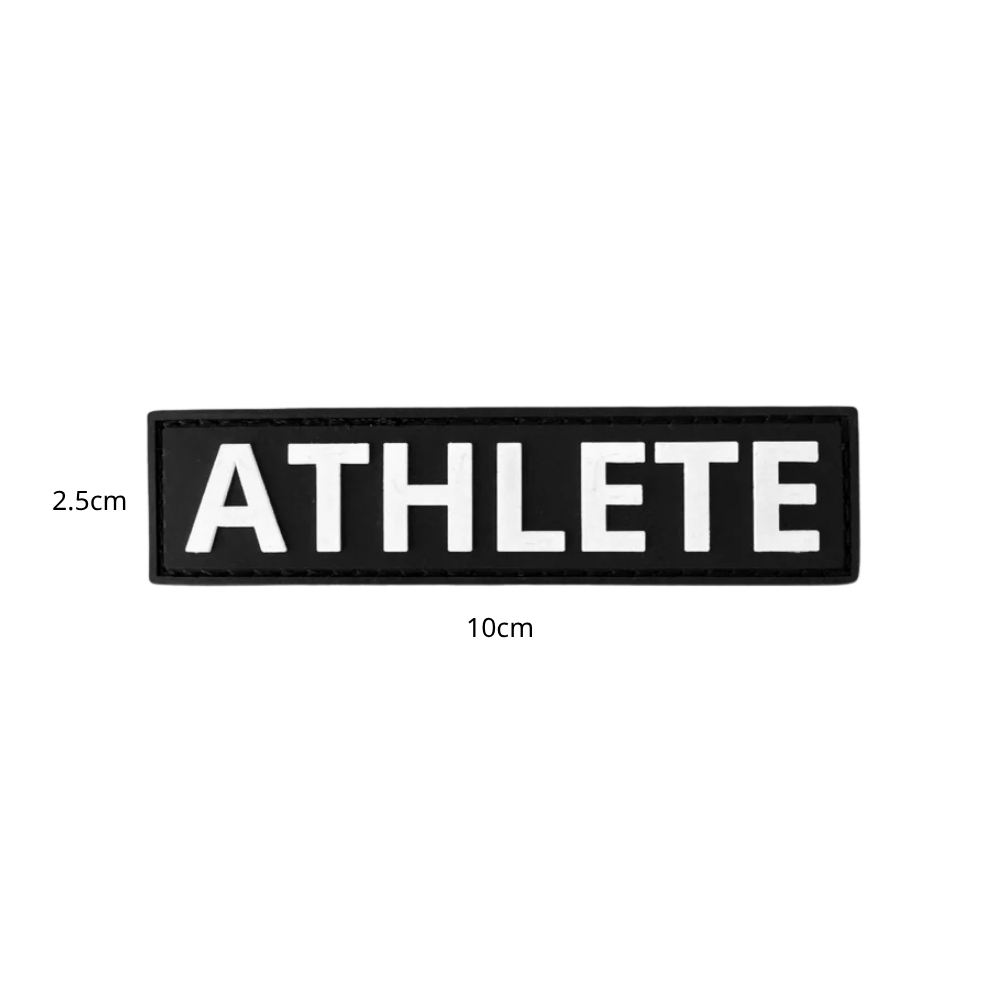 ATHLETE Patch - Removable Hook & Loop Patch