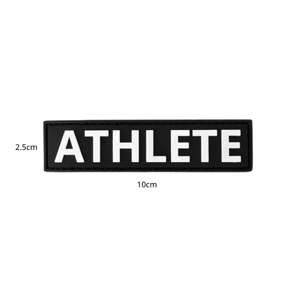 ATHLETE Patch - Removable Hook & Loop Patch