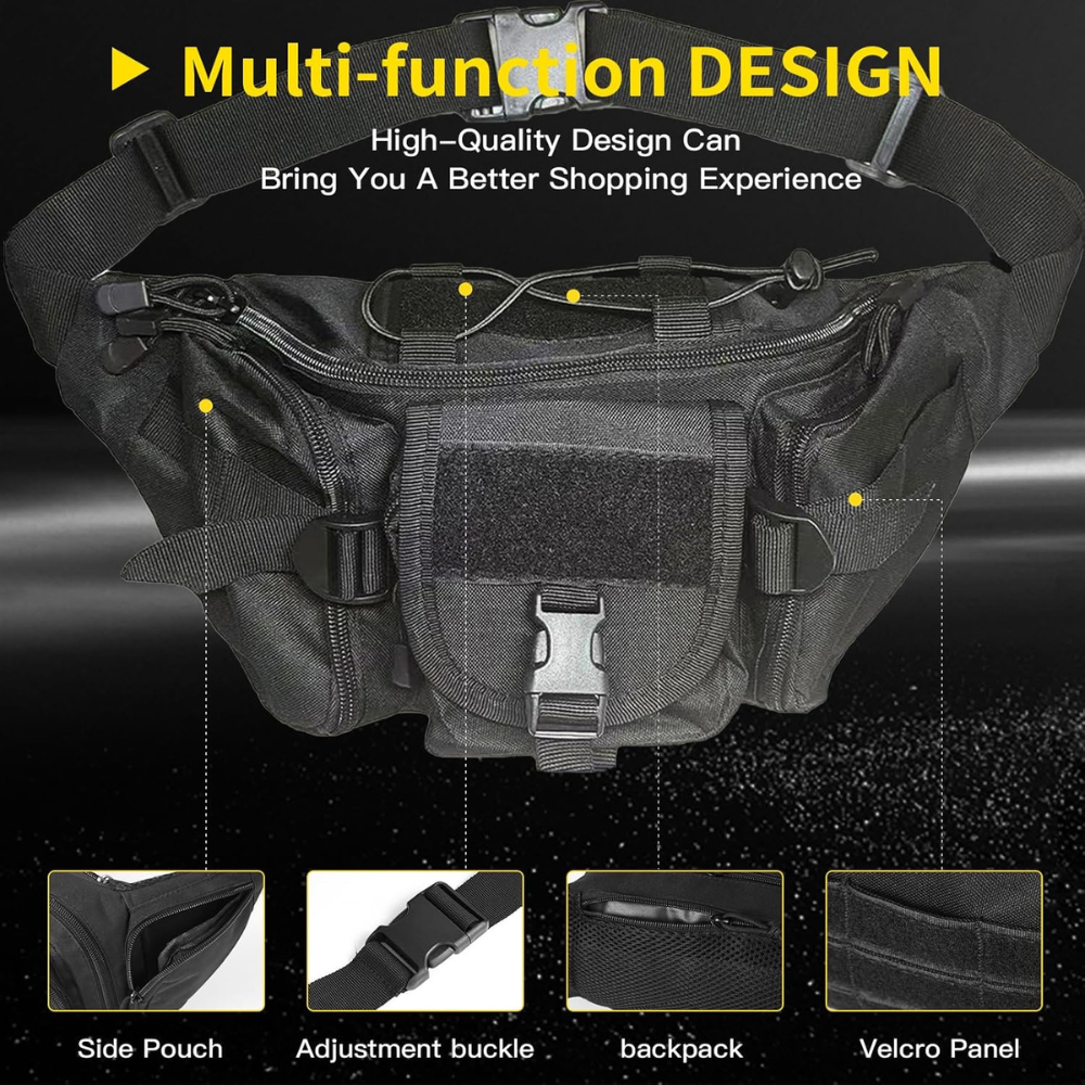 IronBackpack® Tactical Fanny Pack IRONBACKPACK