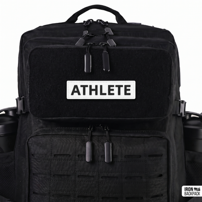 ATHLETE Patch - Removable Hook & Loop Patch