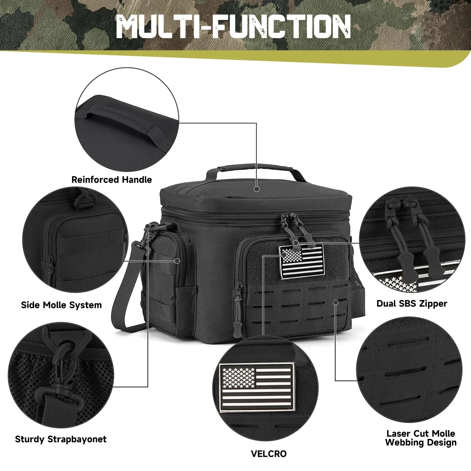 IronBackpack® Tactical Thermal Bag 13L IRONBACKPACK