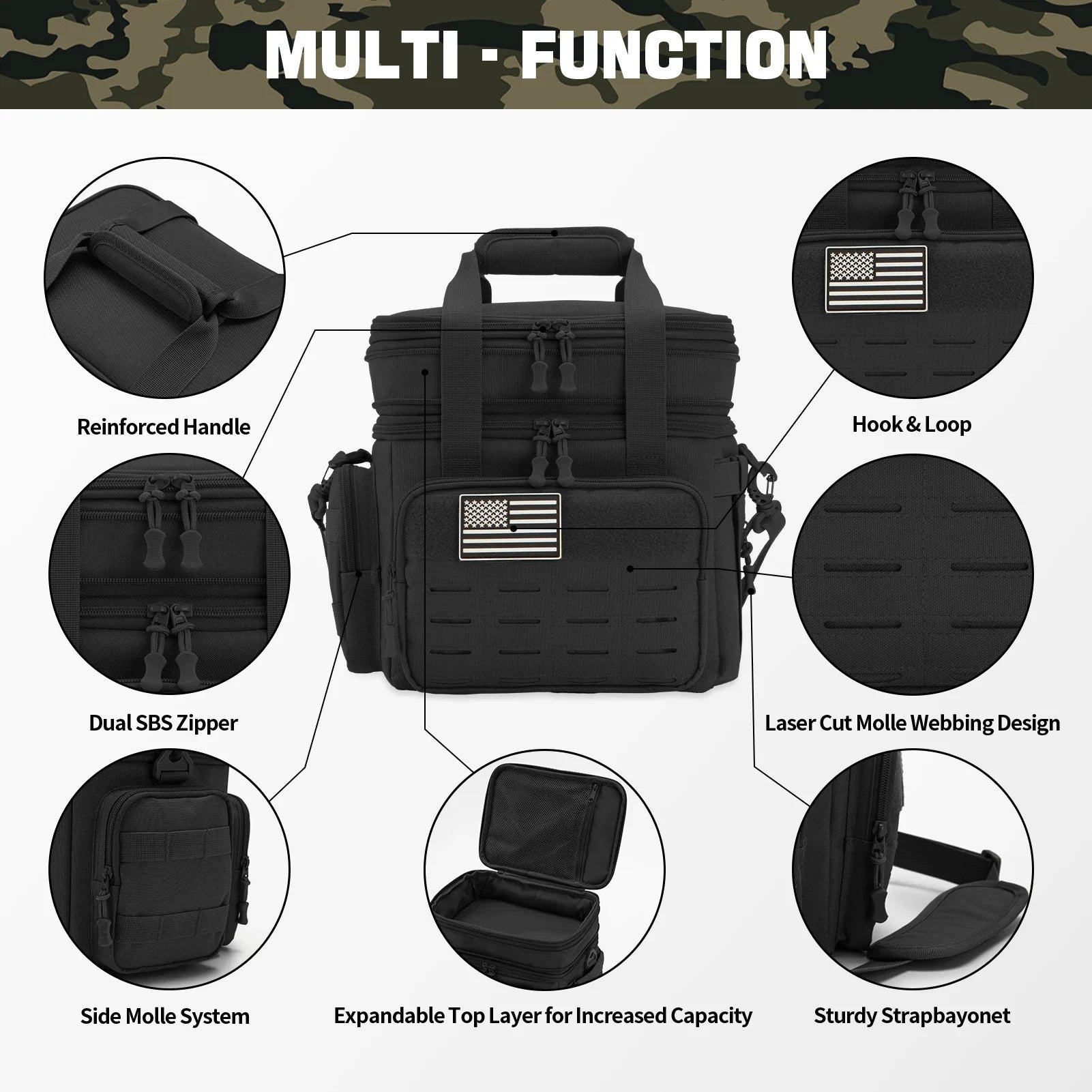 IronBackpack® Tactical Thermal Bag 18L IRONBACKPACK