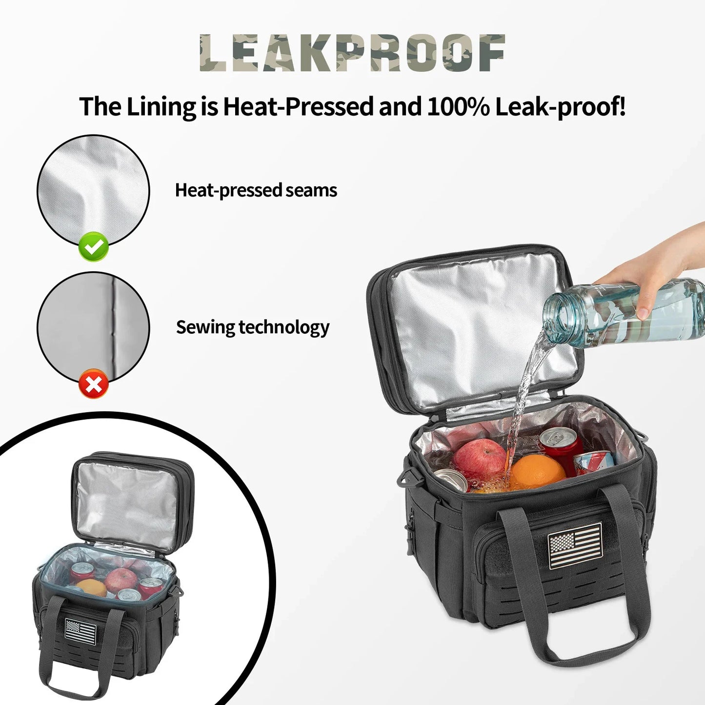 IronBackpack® Tactical Thermal Bag 18L IRONBACKPACK