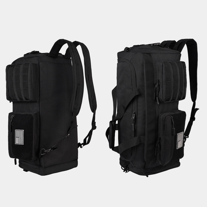 IRONBACKPACK® 50L Training Duffle Bag - Black IRONBACKPACK