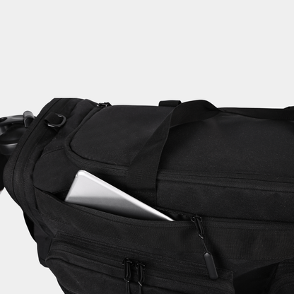 IRONBACKPACK® 50L Training Duffle Bag - Black IRONBACKPACK