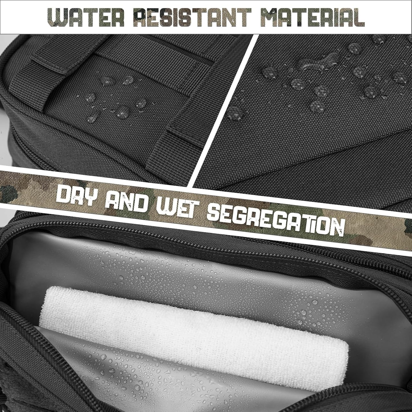 IronBackpack® Tactical Toiletry Bag IRONBACKPACK