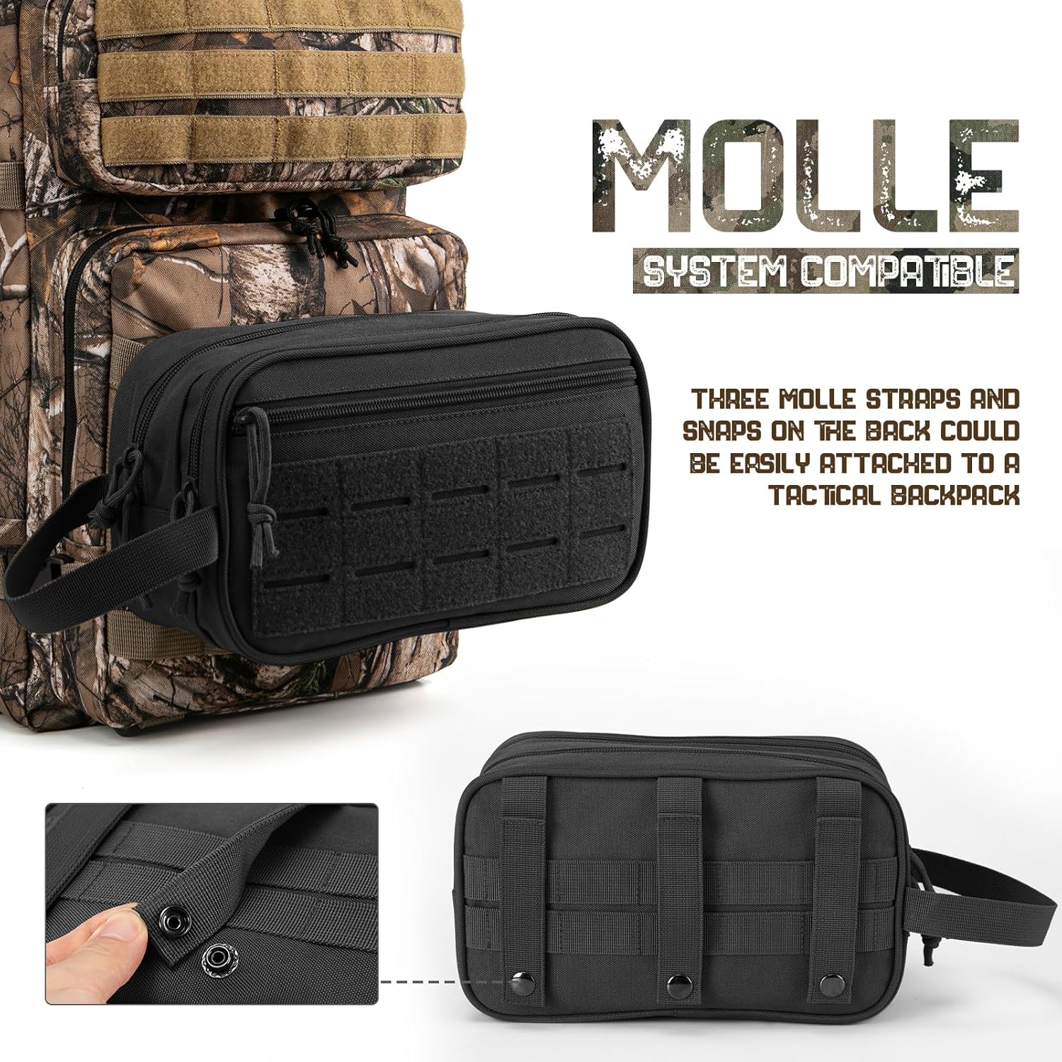 IronBackpack® Tactical Toiletry Bag IRONBACKPACK