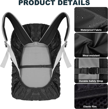 IronBackpack® Waterproof Backpack Rain Cover (45L) IRONBACKPACK