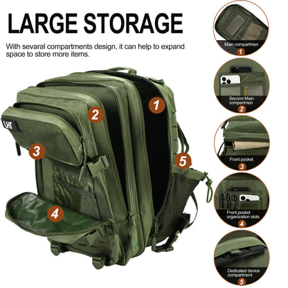 IronBackpack® Pro 45L - Green